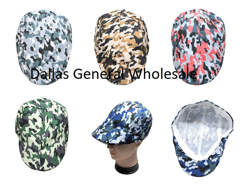 Summer Camouflage Newsboy Caps Wholesale