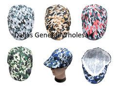 Bulk Buy Summer Camouflage Newsboy Caps Wholesale