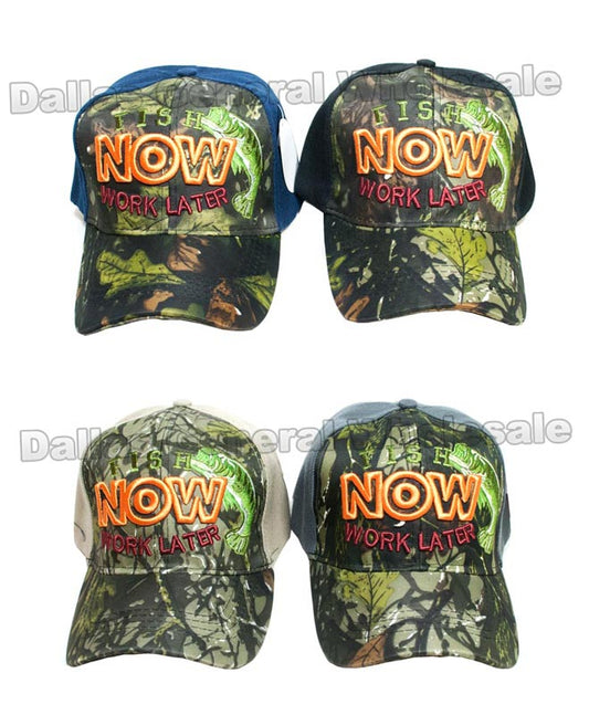 Casual Fishing Caps Wholesale MOQ 12