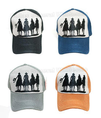 Casual Cowboys Mesh Caps Wholesale MOQ 12