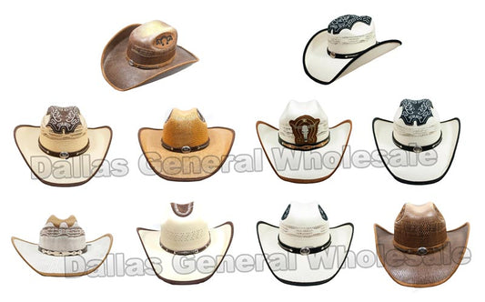 Bulk Buy Western Ivory Cowboy Rodeo Hats Wholesale