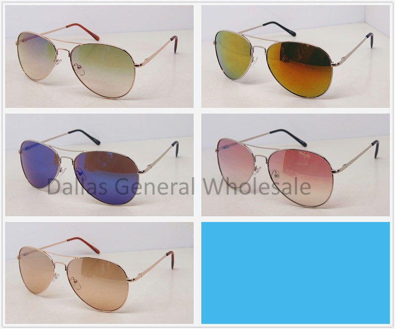 Metal Frame Sunglasses -(Sold By Dozen =$59.99)