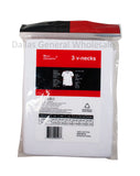 White Cotton V-Neck T-shirts For Men's Wholesale