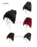 Men Fur Lining Knit Beanies Hats Wholesale