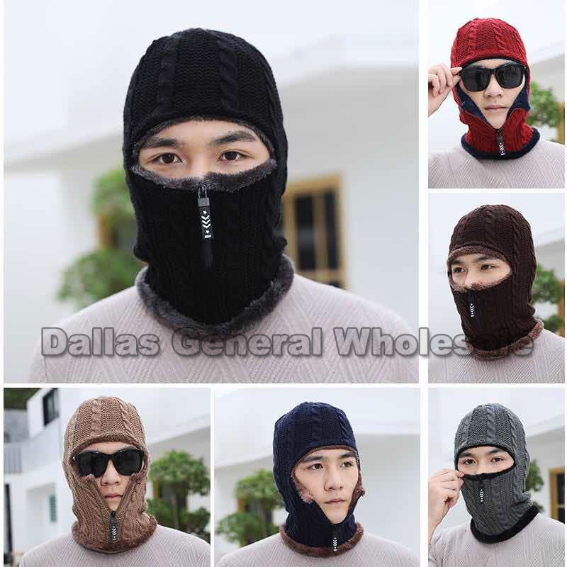 Thermal Beanie Masks Balaclava with Zipper Wholesale