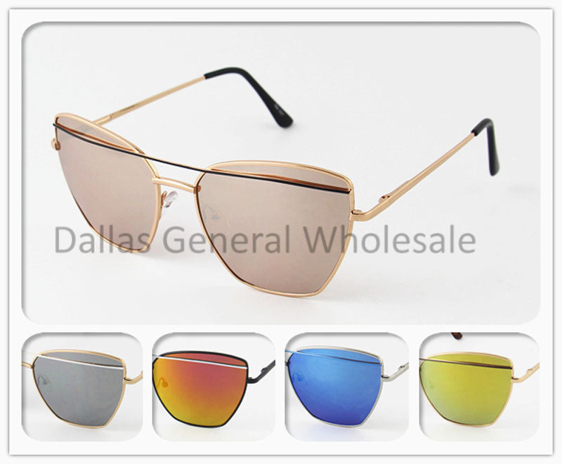 Bulk Buy Unisex Metal Frame Sunglasses Wholesale