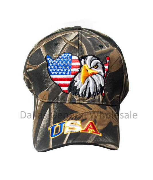 USA Eagle Casual Camouflage Caps Wholesale