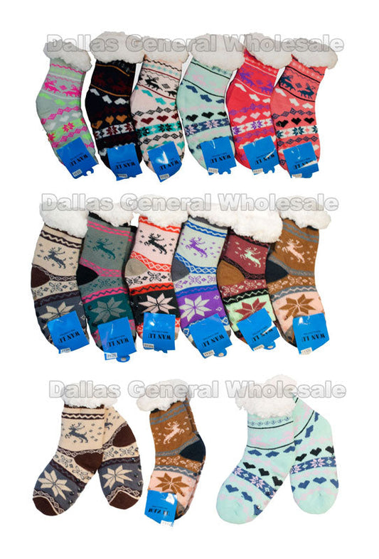 Cute Kids House Socks Wholesale MOQ 12