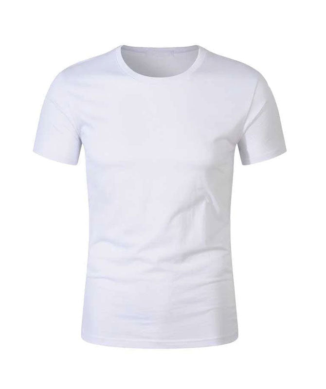 White Cotton Tshirts Wholesale