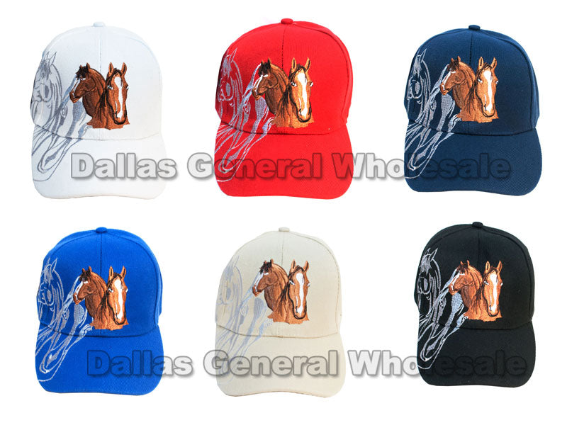 Horse Casual Baseball Caps Wholesale