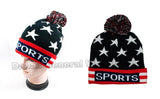 USA American Flag Knitted Beanie Caps Wholesale