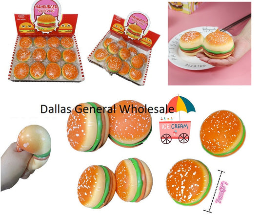 Squishy Hamburger Fidget Balls Wholesale