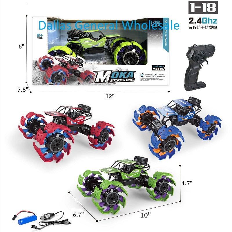 Bulk Buy Toy R/C Toy Metal Stunt Trucks Wholesale