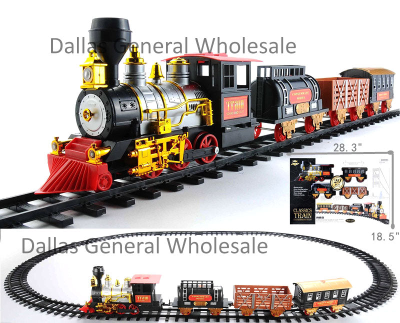 Electronic Toy Classic Train Track Set Wholesale MOQ 3