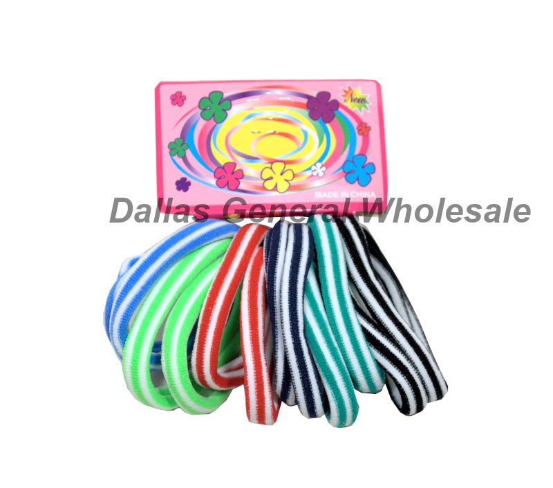 12PC Thick Hair Scrunchies Wholesale