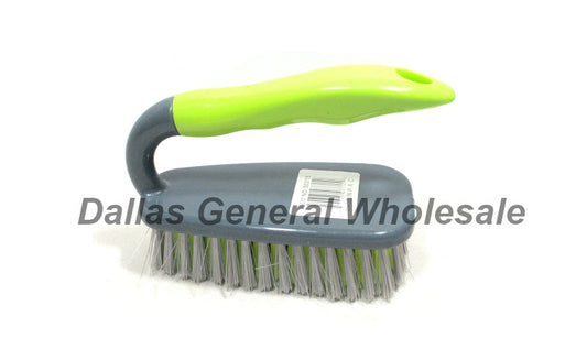 Bulk Buy 5" Scrub Brush with Handle Wholesale