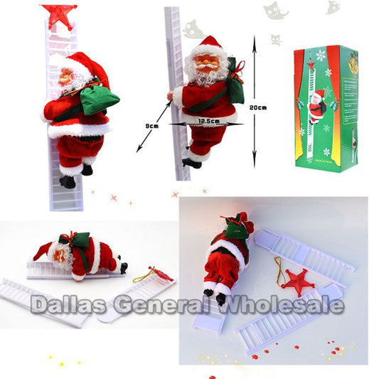 Bulk Buy Novelty Santa Climbing Ladder Toys Wholesale