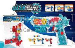 Toy Transparent Mechanical Pistol Guns Wholesale
