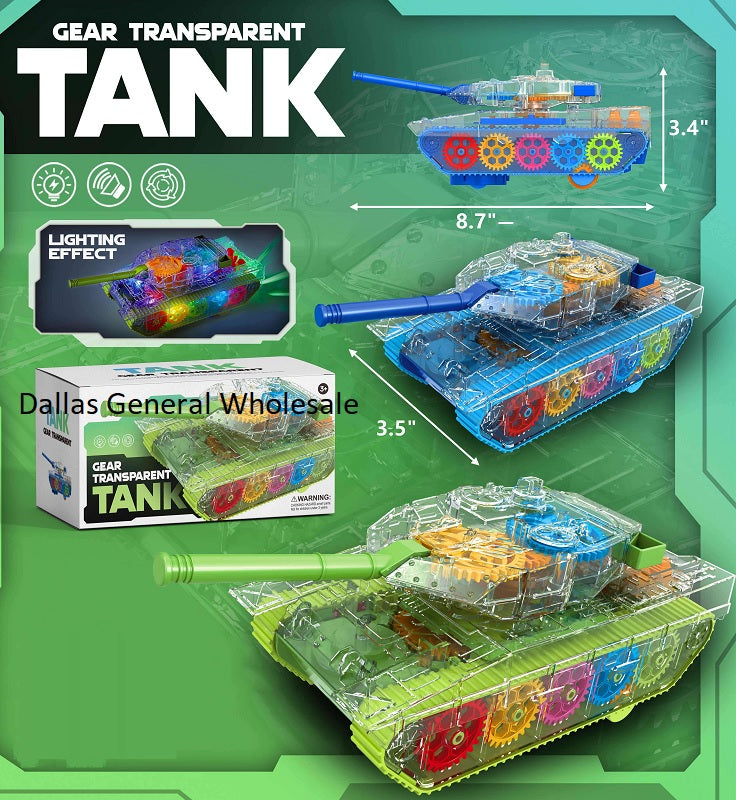 Toy Transparent Mechanical Tanks Wholesale