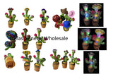 Dancing Singing Talking Cactus W/ Baby Wholesale MOQ 12