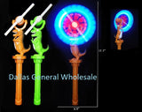 Glow In Dark Dinosaur Windmill Wands Wholesale