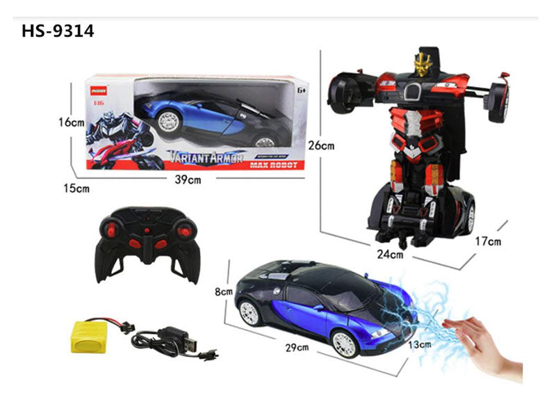 Bulk Buy Toy Remote Control Transforming Robot Cars Wholesale