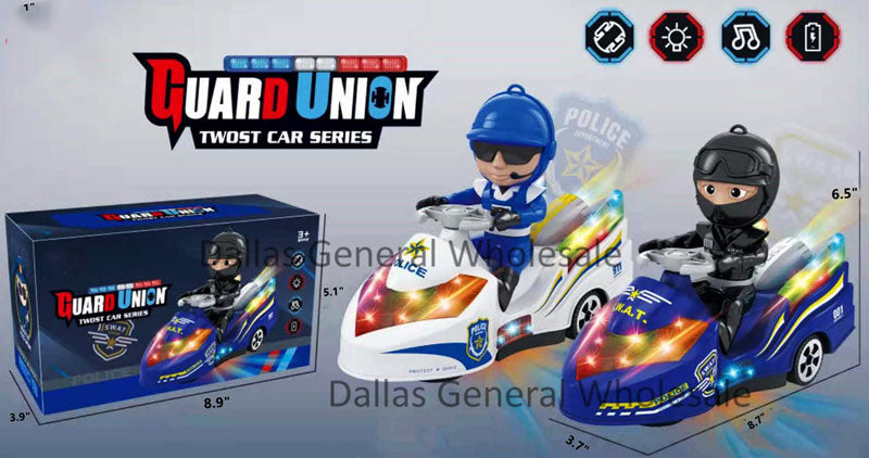 B/O Toy Police Motorcycles Wholesale MOQ 12