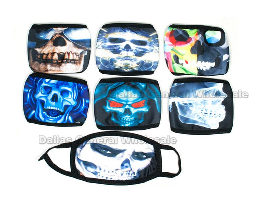 Anti-Pollen Skull Face Masks Wholesale