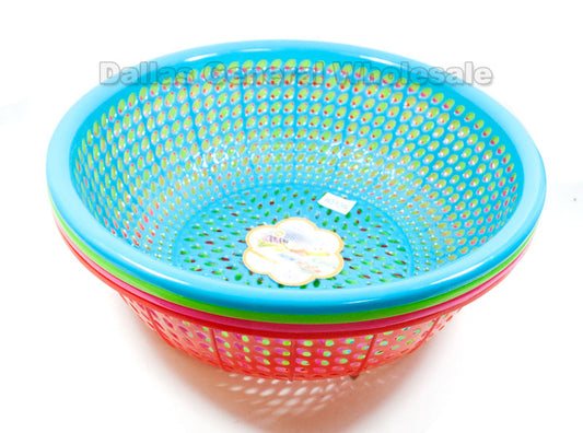 Bulk Buy 14" Mesh Rinse Baskets Wholesale