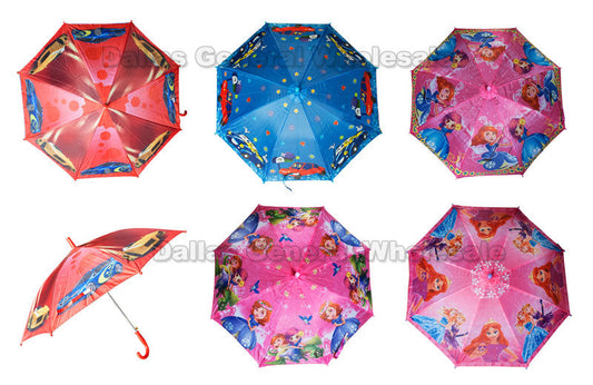 Little Kids Printed Umbrellas Wholesale