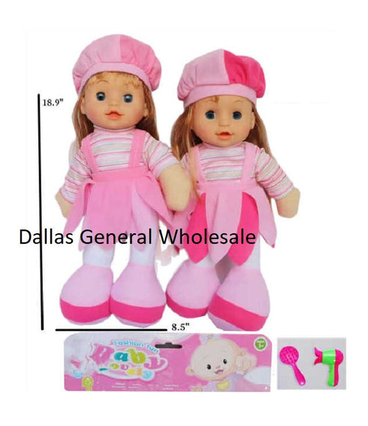 Bulk Buy 18" Adorable Toy Plush Baby Dolls Wholesale