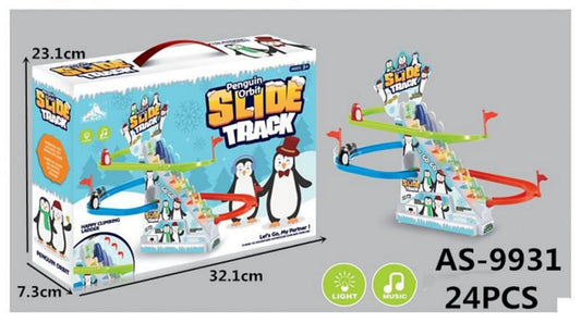 Bulk Buy Toy Penguins Roller Coaster Tracks Wholesale