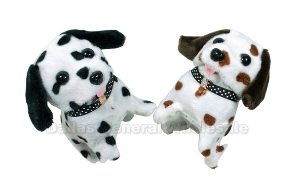 Toy Dalmatian Walking Barking Dogs