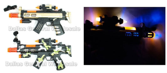 Bulk Buy B/O Toy Machine Shot Guns Wholesale