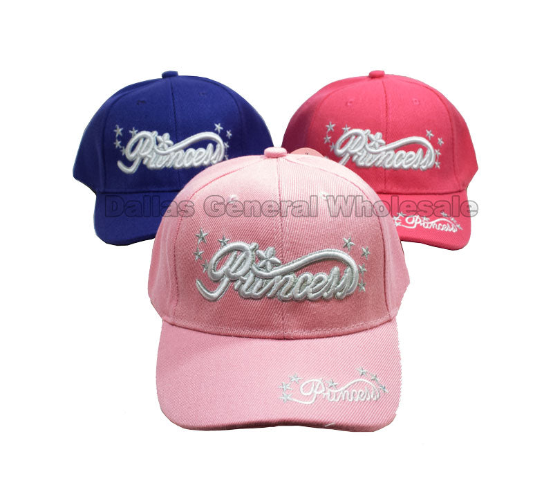 Girls Princess Casual Caps Wholesale