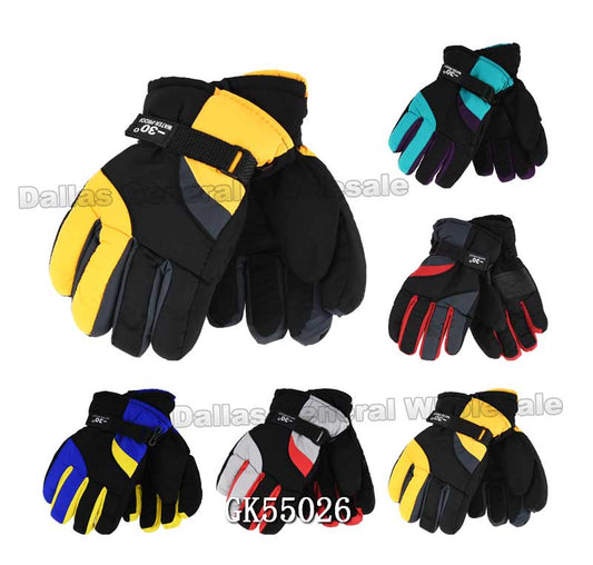 Kids Winter Casual Outdoors Gloves Wholesale
