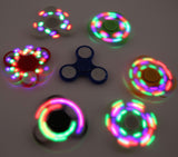 LED Light Up Flashing Fidget Hand Spinners in Bulk