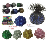 Glitter Mesh Squishy Balls Wholesale