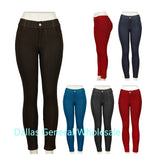 Bulk Buy Girls Fashion Pull On Jeans Wholesale