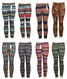 Bulk Buy Assorted Ladies Fashion Pull On Thermal Leggings Wholesale