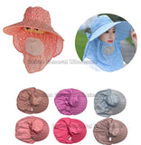 Ladies Whole Coverage Sun Hats with Filter Wholesale