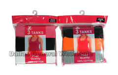 Ladies Basic Summer Tanks Wholesale