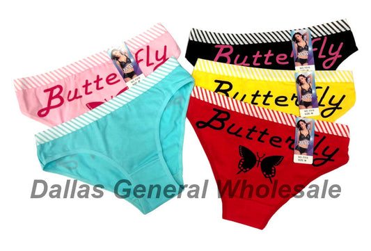 Bulk Buy Girls Butterfly Casual Underwear Wholesale