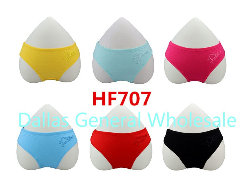 Bulk Buy Ladies Casual Solid Color Underwear Wholesale