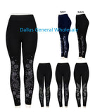 Ladies Fashion Bling Bling Leggings Wholesale