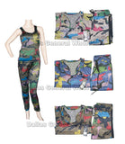 Bulk Buy Active Race Bck Top w/ Pants Sets Wholesale