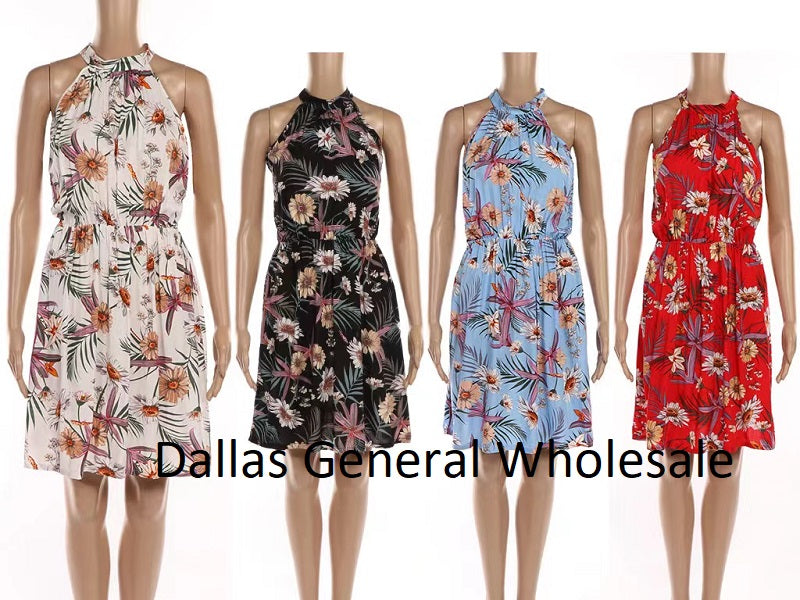 Fashion HALTER NECK Short Dresses Wholesale
