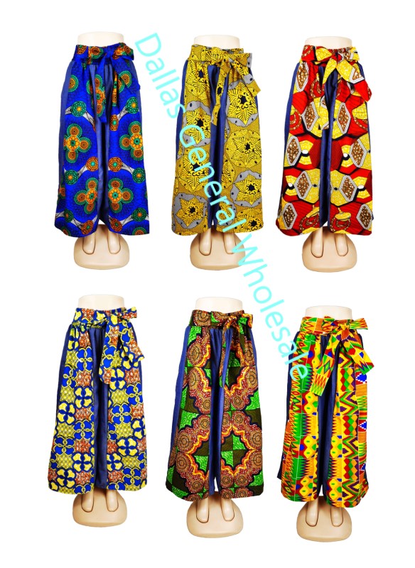 Bulk Buy Ladies Dashiki Palazzo Pants Wholesale