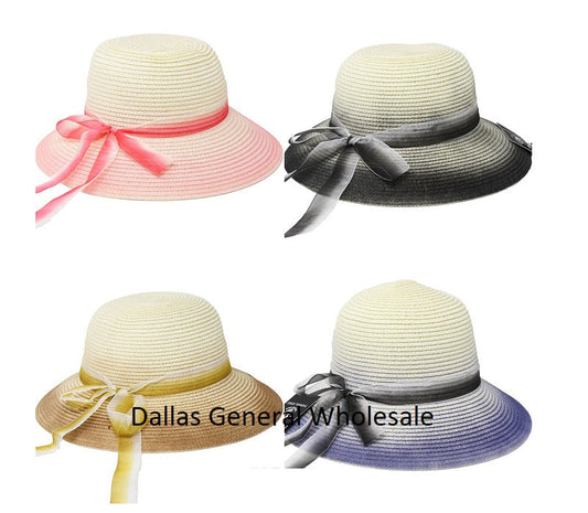 Bulk Buy Cute Ladies Straw Buckets Hats Wholesale