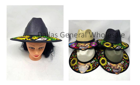 Bulk Buy Ladies Embroidered Fedora Hats Wholesale